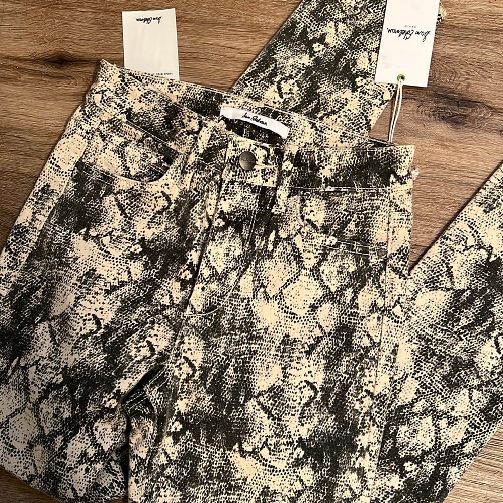 🐍 NWT Sam Edelman The Stiletto High Rise Skinny Ankle